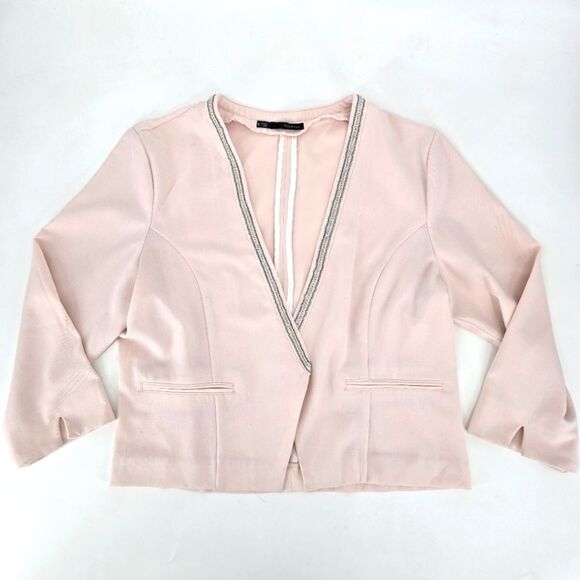 Maurices Light Pink 3/4 Sleeve Blazer Size XL - Picture 1 of 5